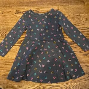 Cat & Jack dress with hearts